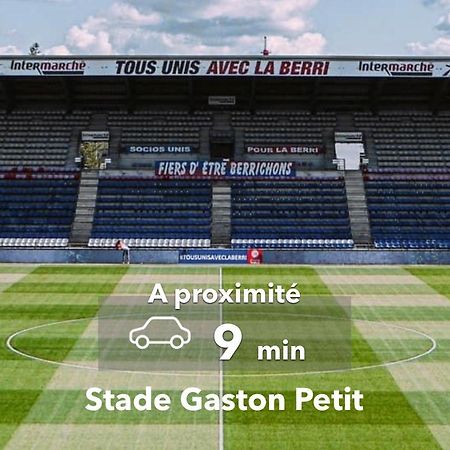 Le Studio Design ⸱ Stationnement Gratuit ⸱ Fibre Deols Экстерьер фото
